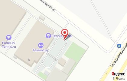 Теннисный клуб Tenniseasy в Сосенском на карте