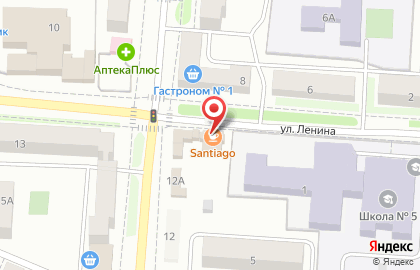 Пиццерия Pizza time cafe на улице Ленина на карте