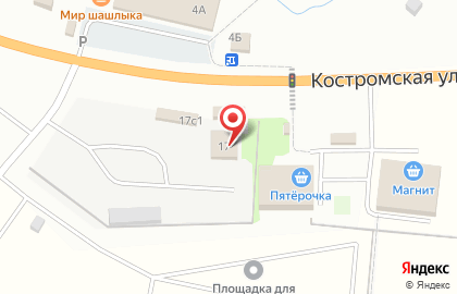 Центр природного камня на Костромской улице на карте