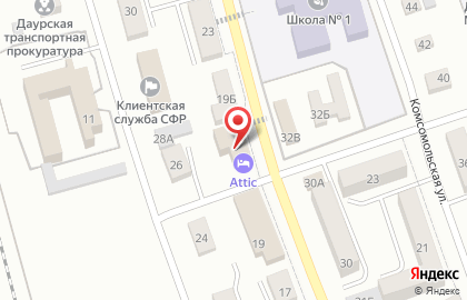СберБанк в Чите на карте