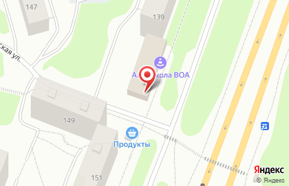 Магазин Веселый пекарь в Первомайском округе на карте