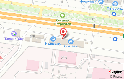 Фитнес-клуб Reflex на проспекте Патриотов на карте