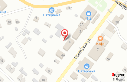 Россельхозбанк в Тамбове на карте