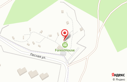 ForestHouse на Лесной на карте