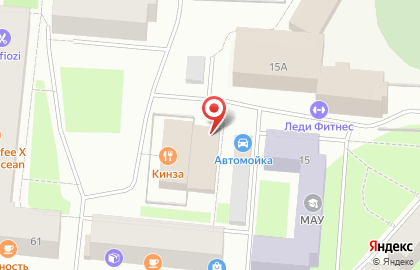 Автомойка в Мурманске на карте