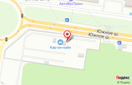 Автосалон Кар-он-лайн в Автозаводском районе на карте