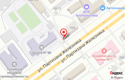 Адонис в Красноярске на карте