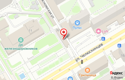 Сеть фирменных магазинов Коченевская птицефабрика на Красноярской улице на карте