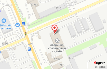 Аварийно-спасательная служба по Курской области на карте