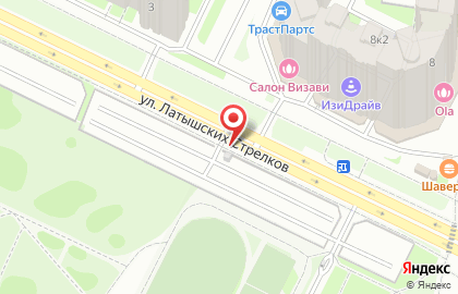 Автостоянка Нордавто на карте