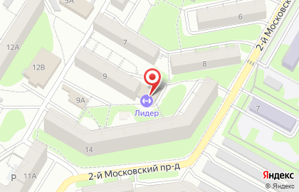 Школа танцев Экзерсис в Ленинском районе на карте