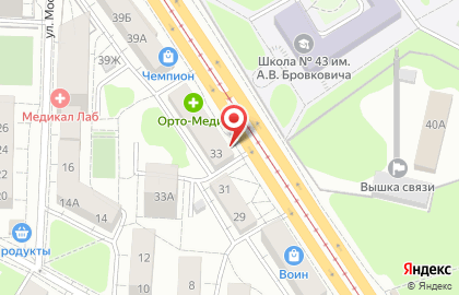 Кухонный салон Lazurit на Советском проспекте на карте