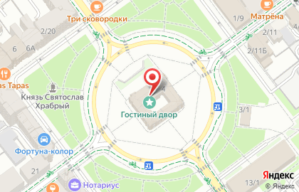 Золотые купола в Лялином переулке на карте