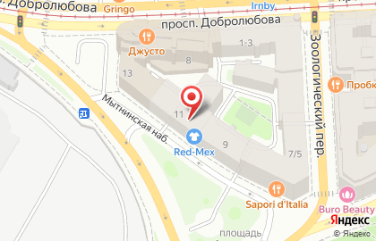 Бюро красоты Bel Etage в Петроградском районе на карте
