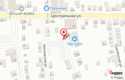 Страховая компания Росгосстрах на Центральной улице на карте