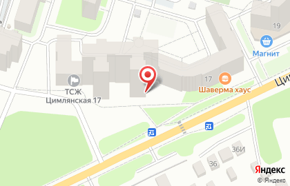 Продуктовый магазин Микс в Орджоникидзевском районе на карте