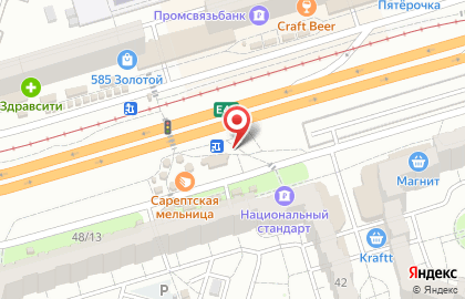 Магазин мясной продукции в Красноармейском районе на карте