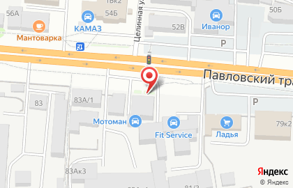 ООО РЕЗИНОТЕХСНАБ-АЛТАЙ на карте