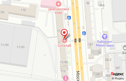 Банк ЗЕНИТ на Московском проспекте на карте