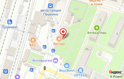 Микрофинансовая компания Русские деньги на Вокзальной улице на карте
