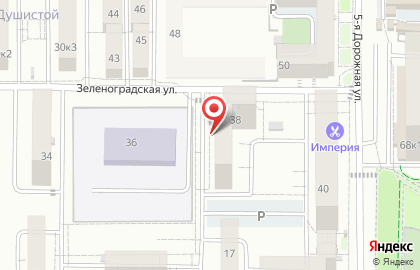 Частный детский сад Стрекоза на ​Зеленоградской на карте