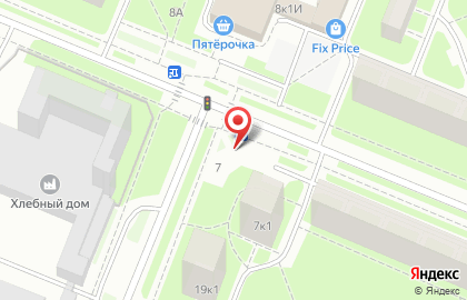 Магазин овощей и фруктов Любимый дворик на Гражданском проспекте на карте