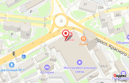 Магазин инструментов и сантехники на карте