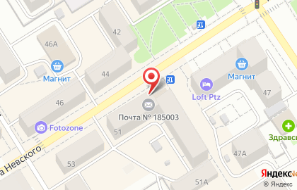 Магазин входных и межкомнатных дверей Двери Нева на проспекте Александра Невского на карте
