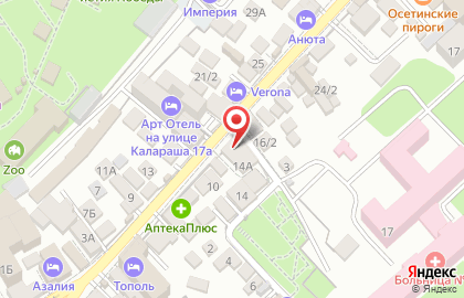 Магазин продуктов в Сочи на карте