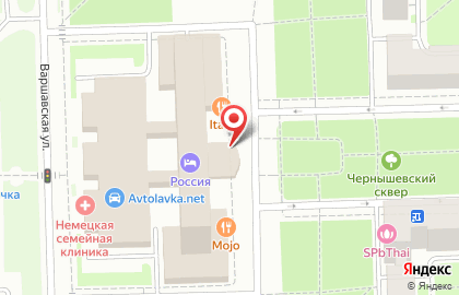 Транспортная компания Совавто-С.Петербург на проспекте Чернышевского на карте
