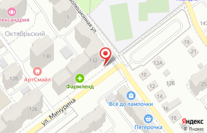 Интерьерный салон Кабинет в Октябрьском районе на карте