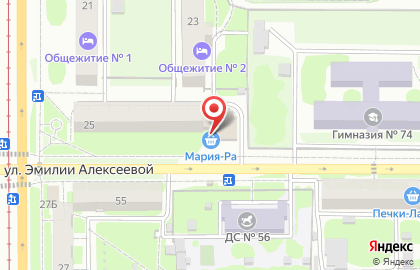Банкомат СберБанк в Барнауле на карте
