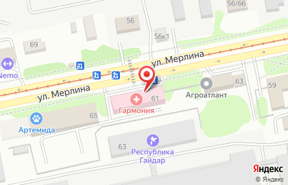 Компания СибЭнергоПром на улице Петра Мерлина на карте