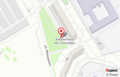 Городская библиотека им. Р. Солнцева на карте