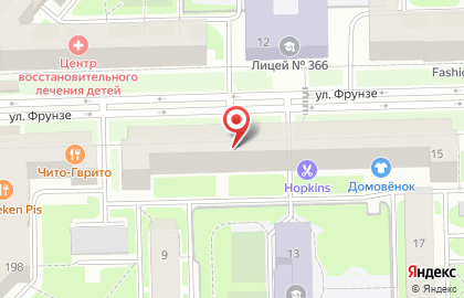 Gasp на улице Фрунзе на карте