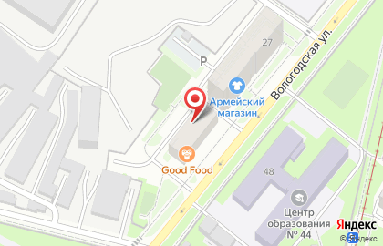 Строительная компания Лутех на Вологодской улице на карте
