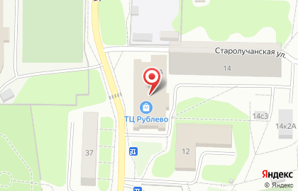 Баскетбольный центр Playground Рублёво на карте