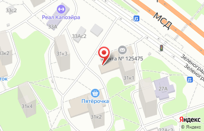 Аптека ФармаТ на Зеленоградской улице на карте