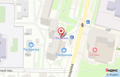 Компания Натяжные потолки ЭВИТА на улице Токарева на карте