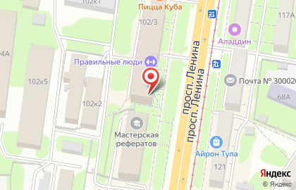 Детский магазин Игроград на проспекте Ленина на карте