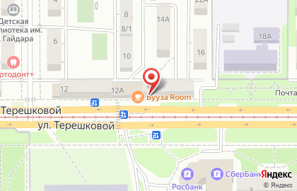 Магазин женской одежды Ольга в Октябрьском районе на карте