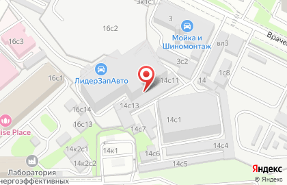 Гаражно-строительный кооператив, Дирекция строительства и эксплуатации объектов гаражного назначения в Полесском проезде на карте