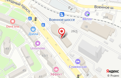 Сеть супермаркетов Фреш25 на Народном проспекте на карте