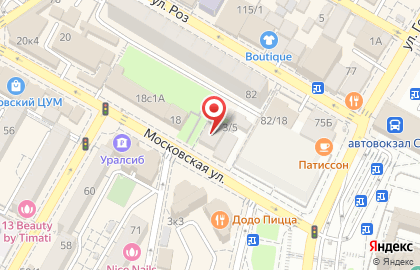 СиМ-СиМ на Московской улице на карте