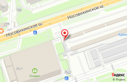 Киоск по продаже фруктов и овощей, район Новокосино на Суздальской улице на карте
