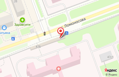Микрокредитная компания Центр Денежной Помощи на улице Ломоносова, 47б на карте