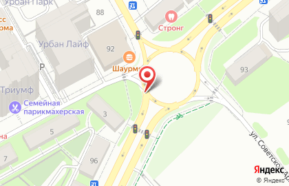 Киоск по продаже хлебобулочных изделий в Индустриальном районе на карте