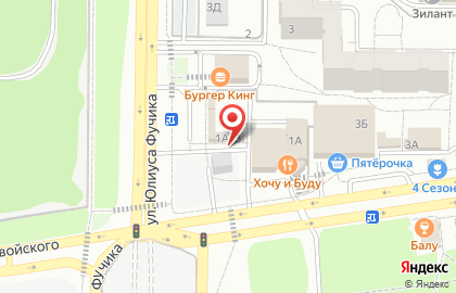 Магазин Аккумуляторы РФ на улице Академика Завойского на карте