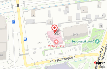 КРУИЗ на проспекте Ленина на карте