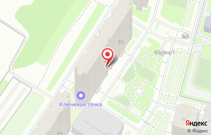 Автошкола Рулевой на Парашютной улице на карте